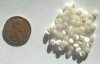 50 4mm Round Cream Fiber Optic